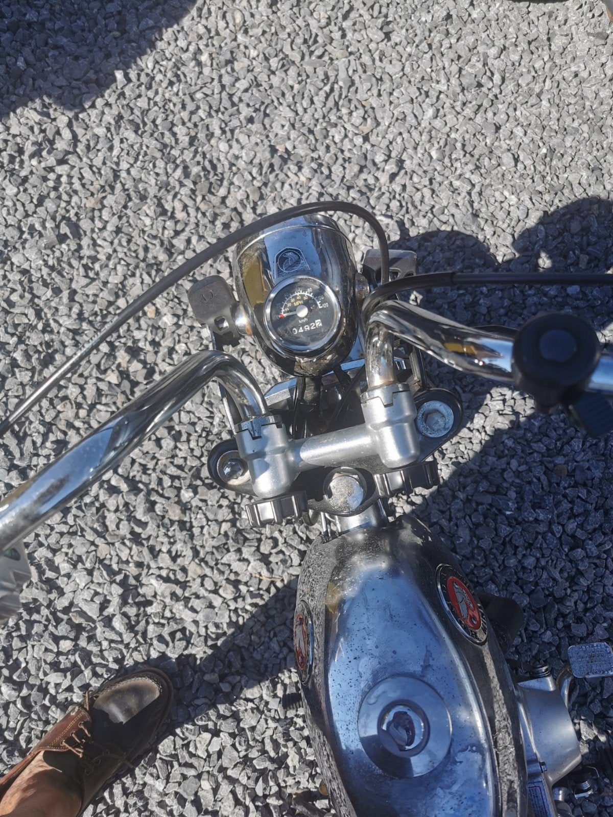 Honda Monkey Skyteam Replica, Fietsen en Brommers, Ophalen, Gebruikt, Honda Monkey, 50 cc