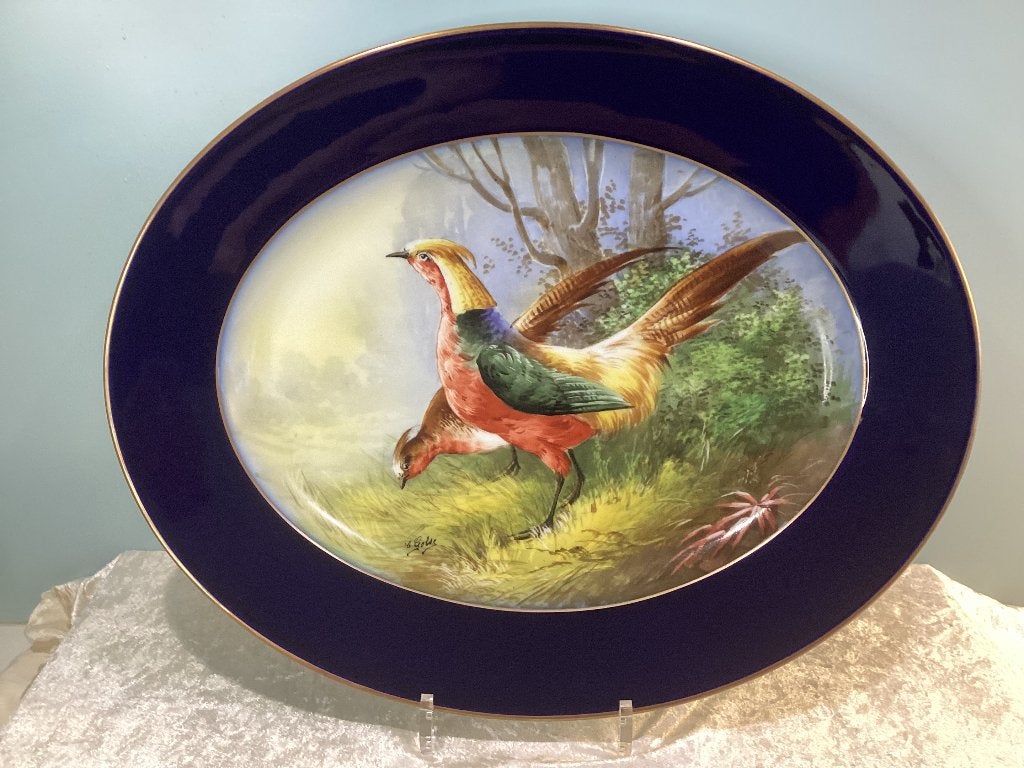 Vaisselle Limoges Haviland, décor chasse Raynaud. SER052/CB., Antiquités & Art, Enlèvement
