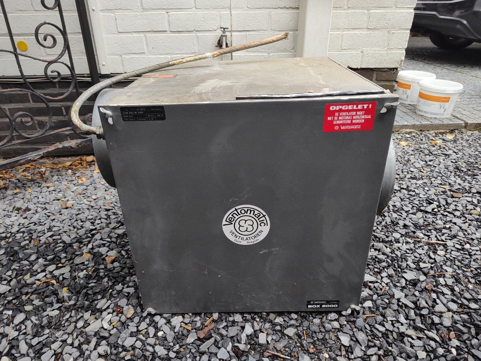 Afzuiging Ventilatorbox dampkap Ventomatic, Enlèvement