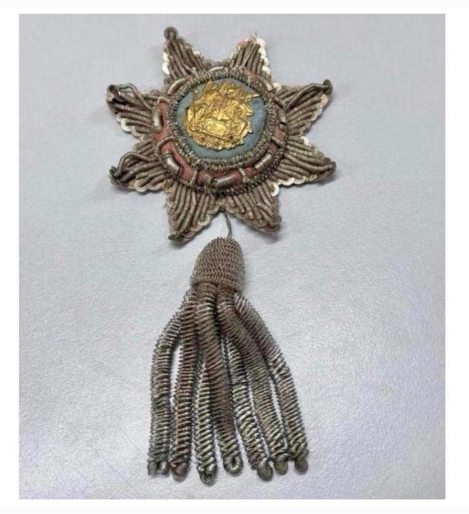 Antieke Victoriaanse Sjerp Badge Onafhankelijke Orde 1826, Antiek en Kunst, Curiosa en Brocante, Ophalen of Verzenden