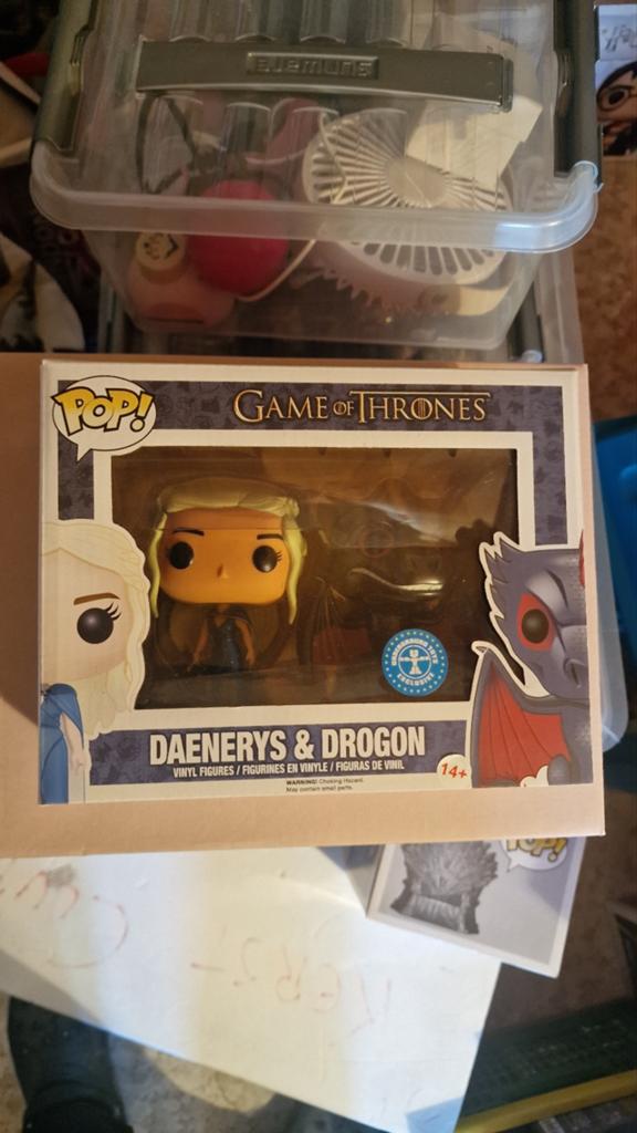 Édition limitée Funko Pop Game of Thrones Daenerys & Drogon, Hobby & Loisirs créatifs, Voitures miniatures | 1:24, Enlèvement ou Envoi