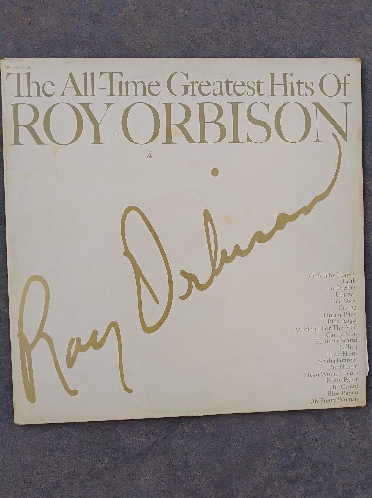 †ROY ORBISON: LP "The All-Time Greatest Hits of Roy Orbison", Fotohoes, Ophalen of Verzenden