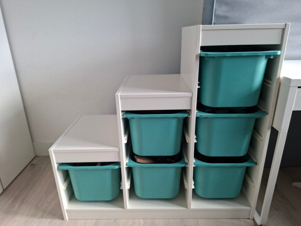 Trofast Ikea trapkast, Ophalen, Kast, Zo goed als nieuw, 75 tot 100 cm