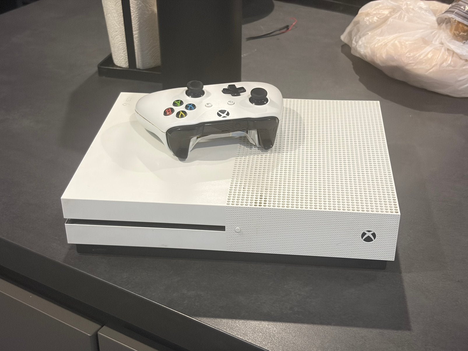 Xbox One S, Games en Spelcomputers, Ophalen of Verzenden, Gebruikt, Met 1 controller, Xbox One