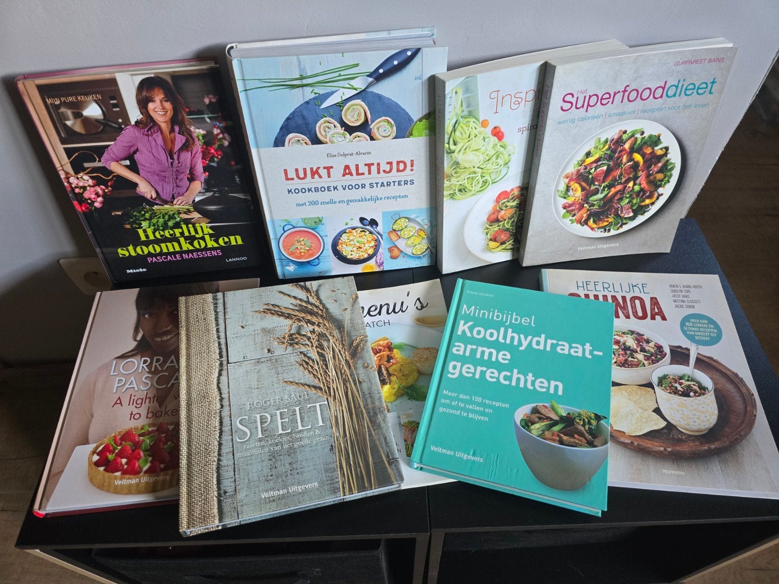 Kookboeken, Ophalen