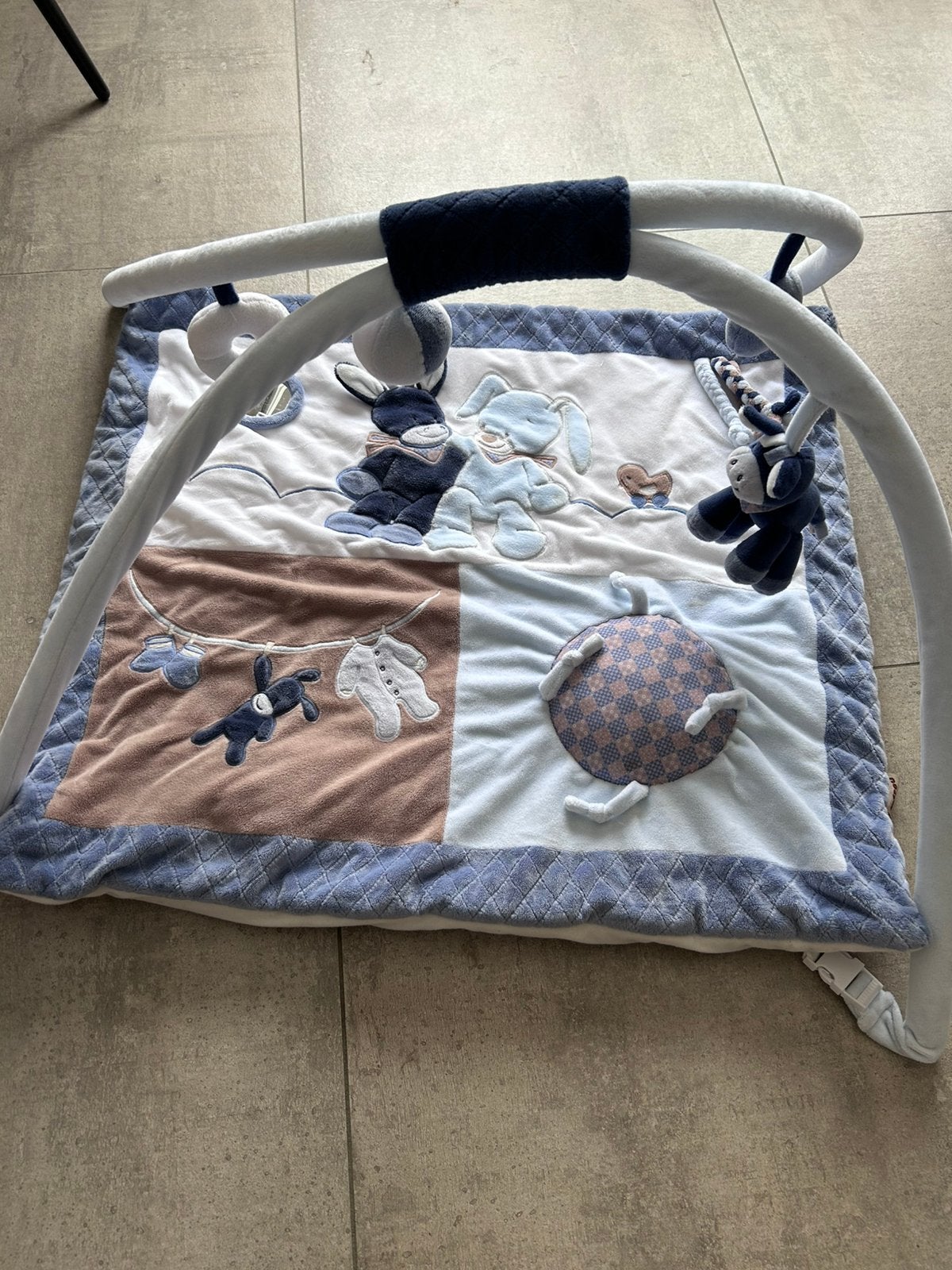 Pakket Natou Alex & Bibou - velours, Enfants & Bébés, Jouets | Vêtements de jeu, Enlèvement, Comme neuf