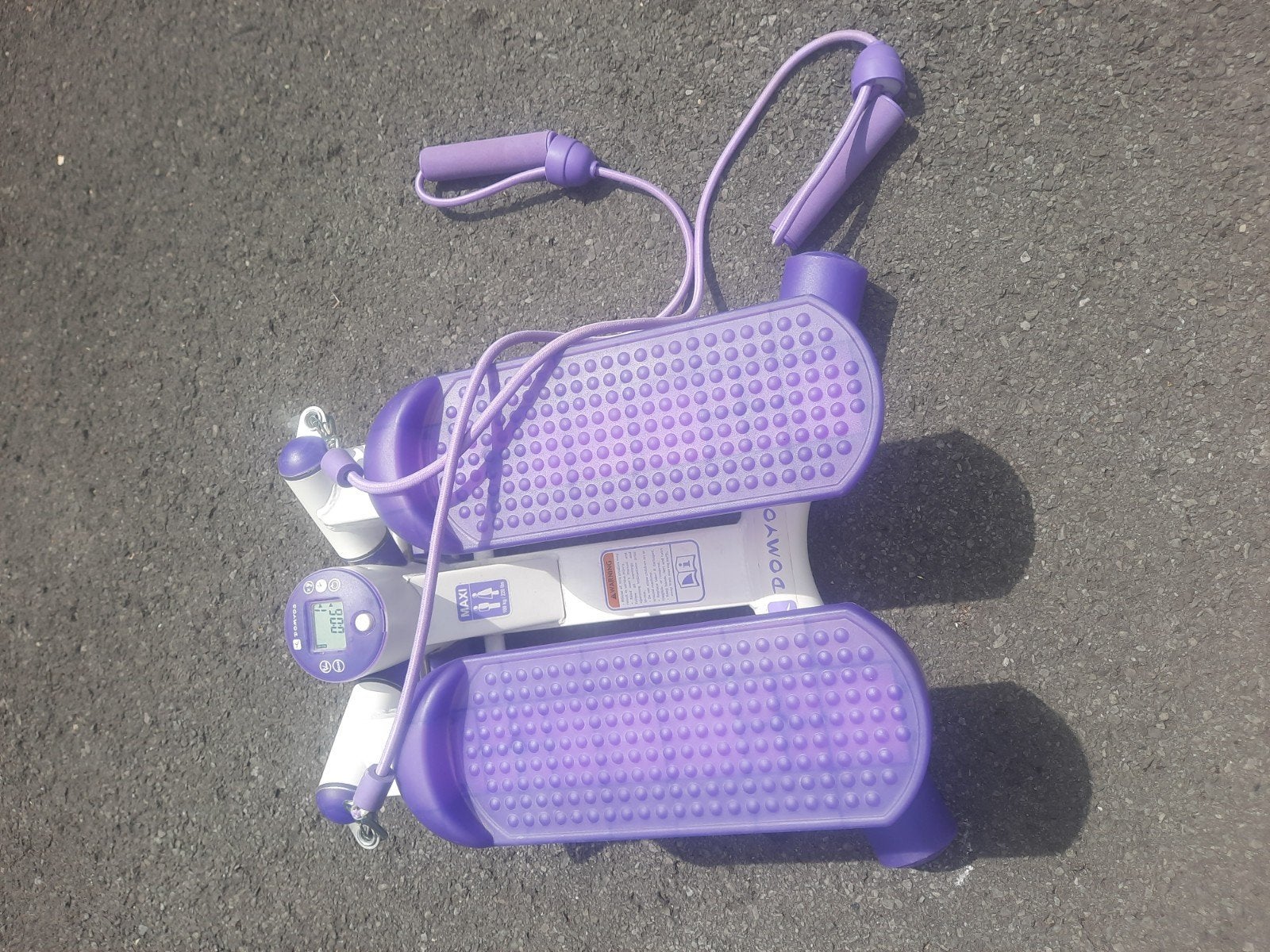 Stepper avec cordes et écran Led Décathlon