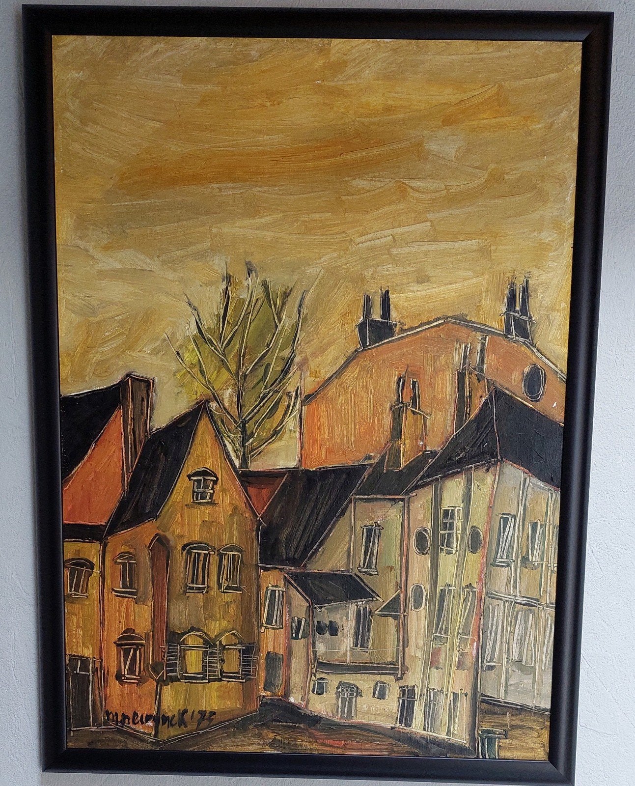 Martin Neirynck 1973 Peinture, Enlèvement ou Envoi