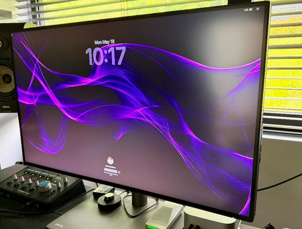 BENQ PD3225U 4K 32" Designer monitor voor Mac, Computers en Software, In hoogte verstelbaar, BenQ, Thunderbolt, 60 Hz of minder