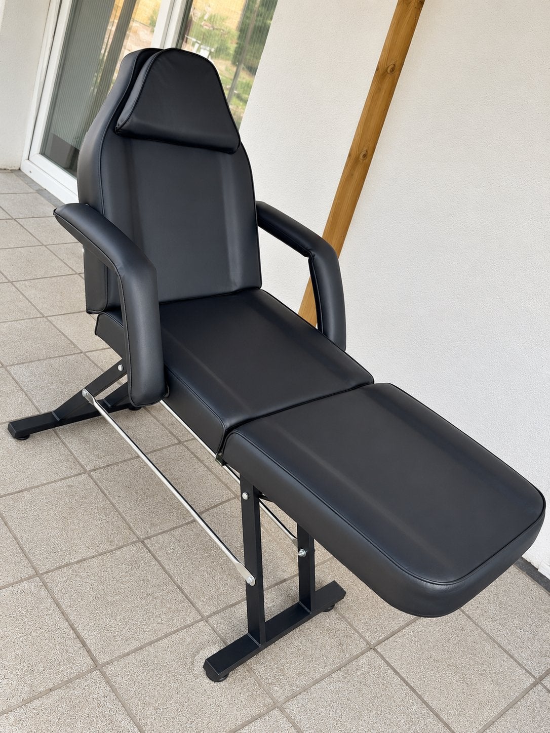 Fauteuil / table de soin professionnel(le) noir(e), Enlèvement, Comme neuf, Table de massage