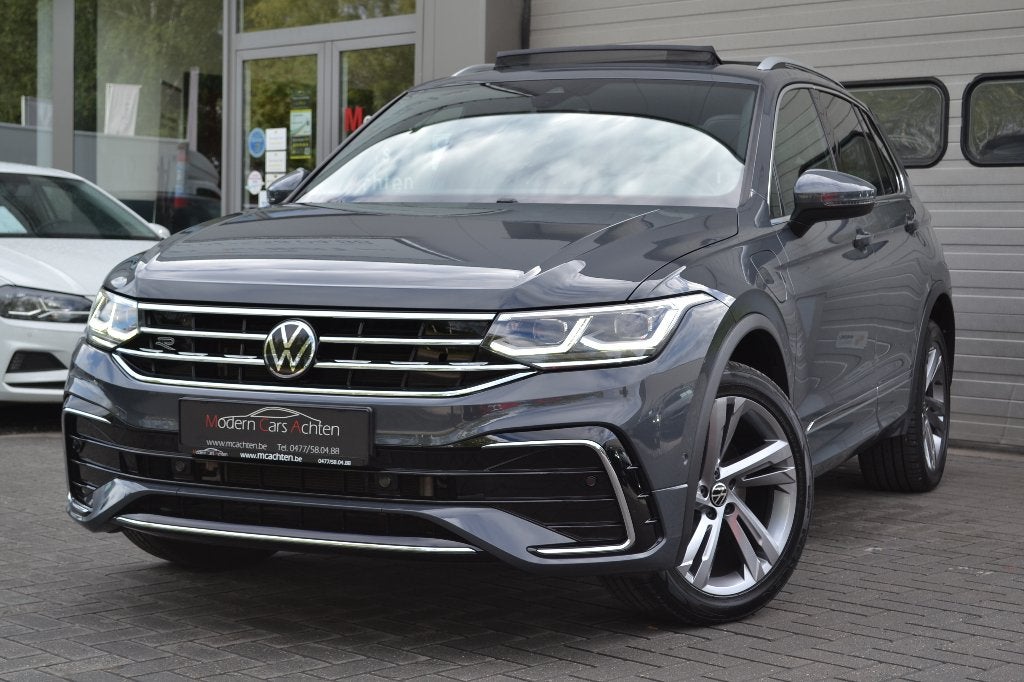 Volkswagen Tiguan 1.4 Plug-In hybride "R-Line" 1ste eig PANO, Auto's, Volkswagen, Bedrijf, Te koop, Tiguan, ABS, Achteruitrijcamera