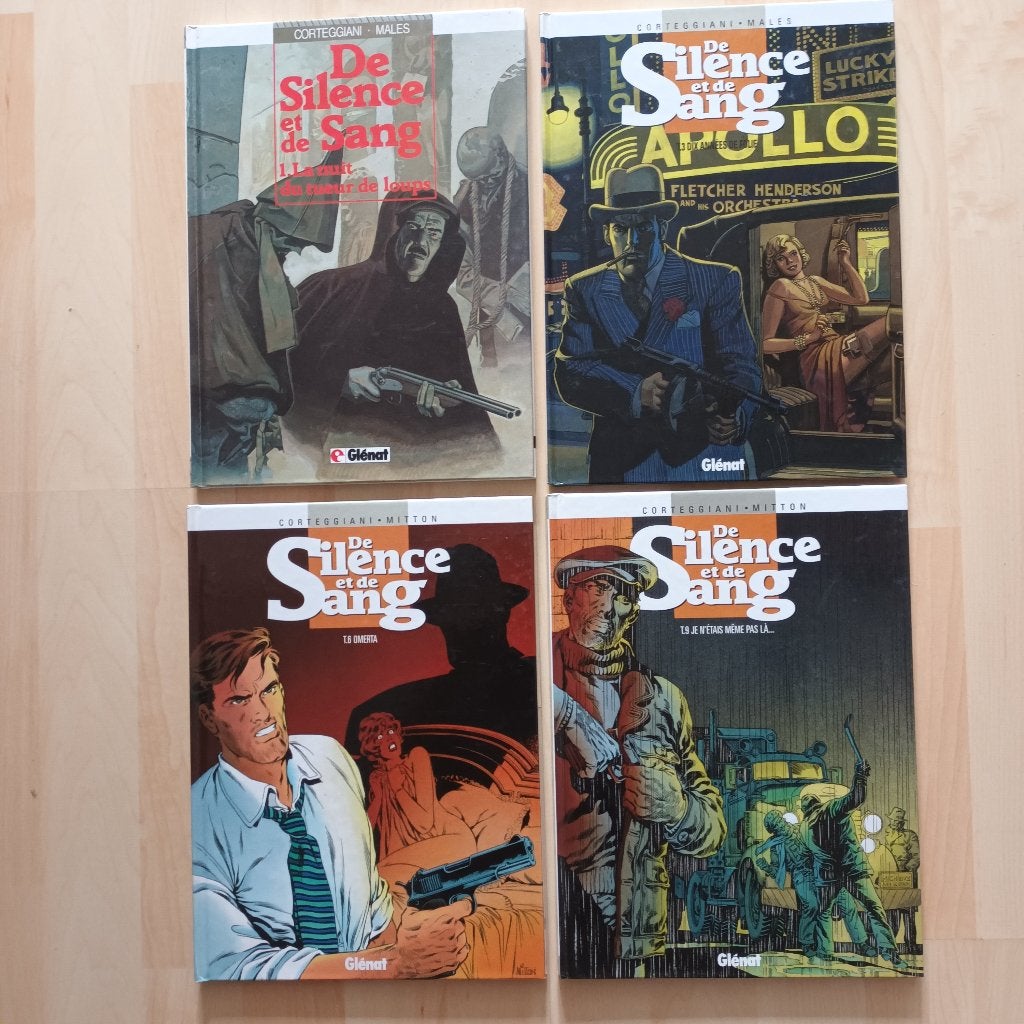 BD De silence et de sang 4 tomes, Livres, BD, Comme neuf, Plusieurs BD, Enlèvement ou Envoi