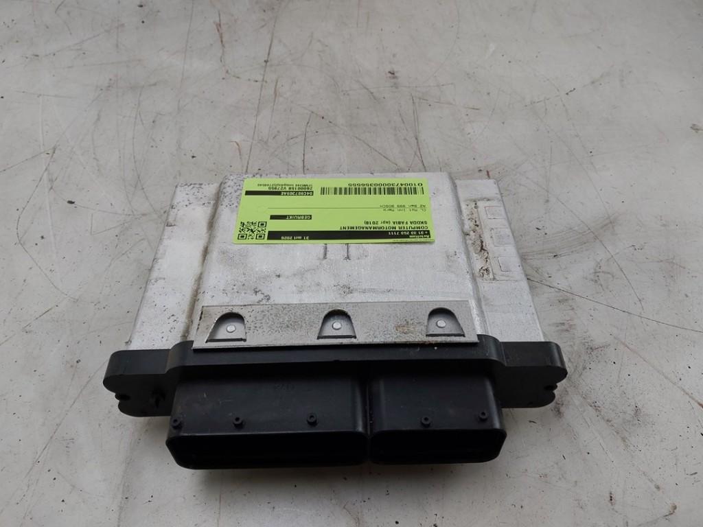COMPUTER MOTOR Skoda Fabia III Combi (NJ5) (01-2014/12-2022), Robert Bosch AG, Gebruikt, Skoda, Robert-Bosch-Allee 1
74232  Abstatt, DE