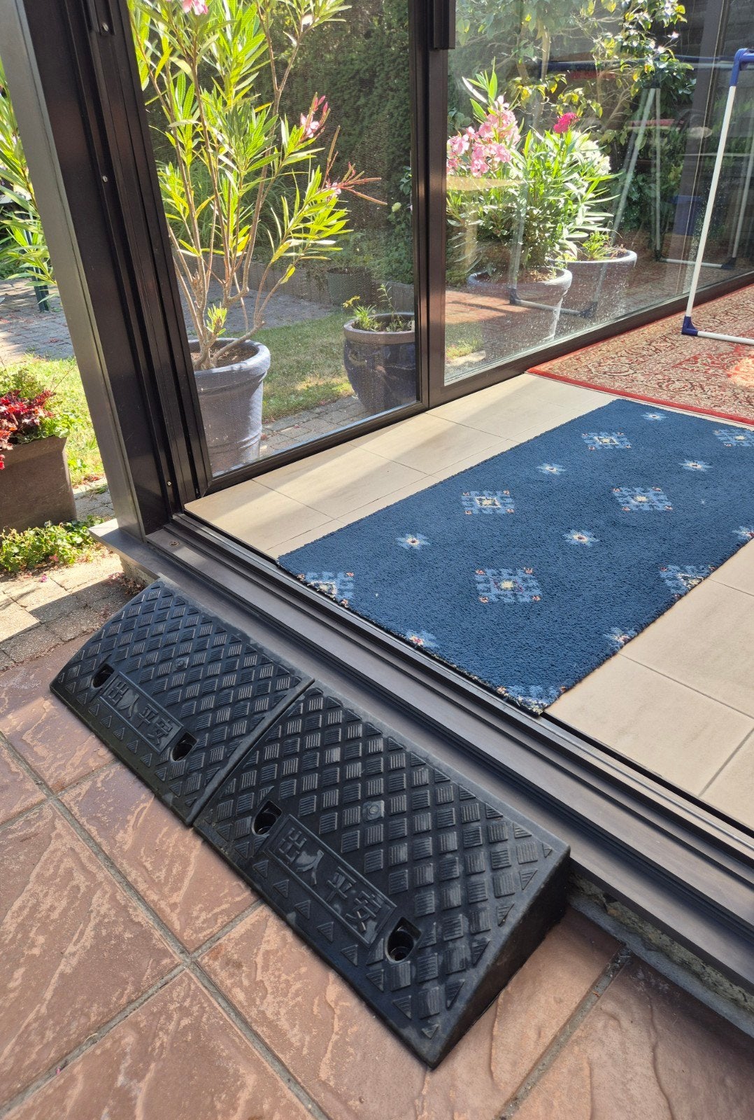 Drempelhulp 2 stuks met lengte van 50 centimeter, Huis en Inrichting, Ophalen, Zo goed als nieuw