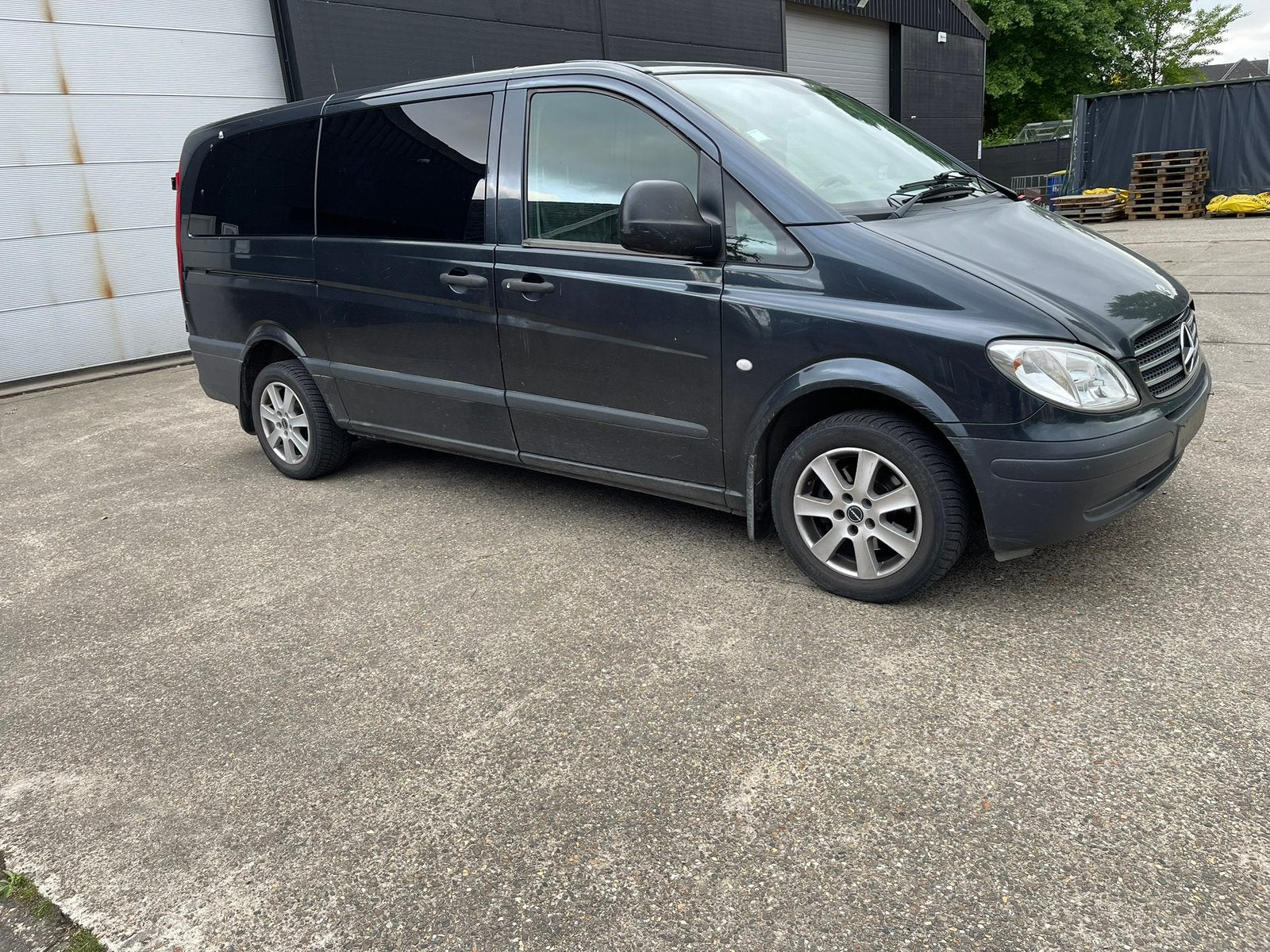 Mercedes vito 115cdi, airco, 3 zit, Autos, Entreprise, Achat, Porte coulissante