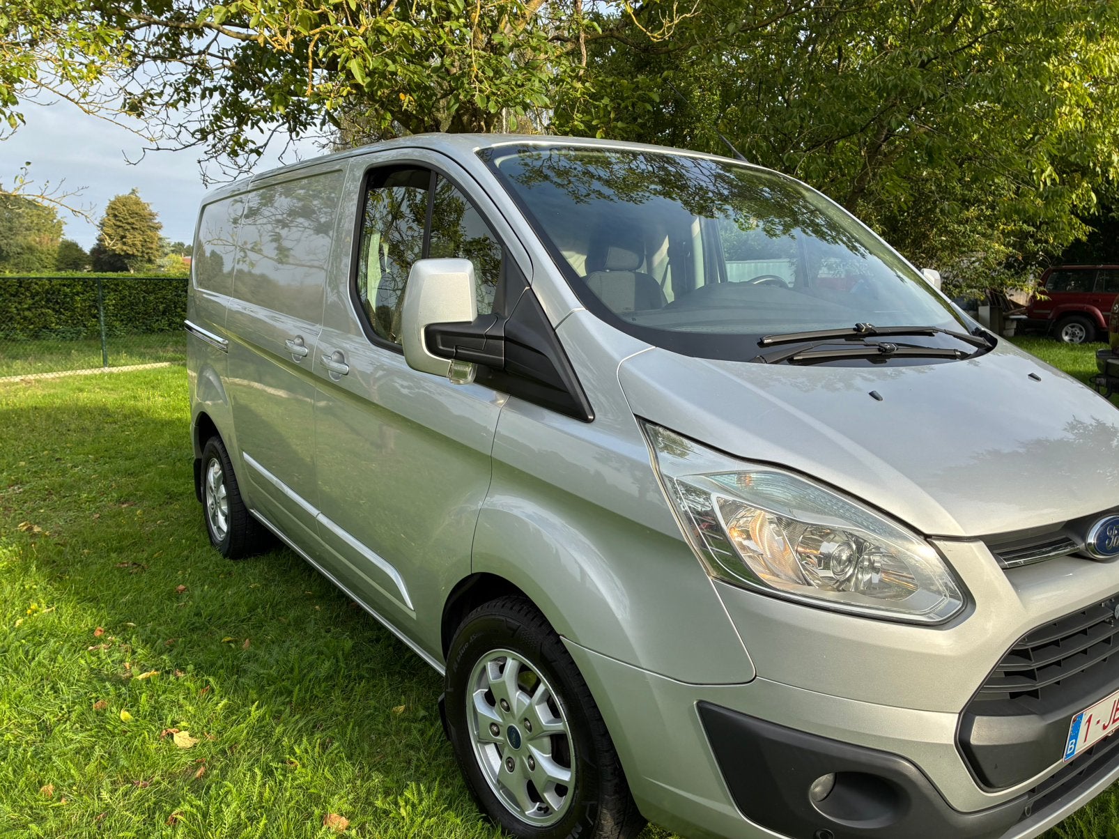 Ford transit custom reeds gekeurd voor verkoop, Auto's, Voorwielaandrijving, Euro 5, Stof, Zwart