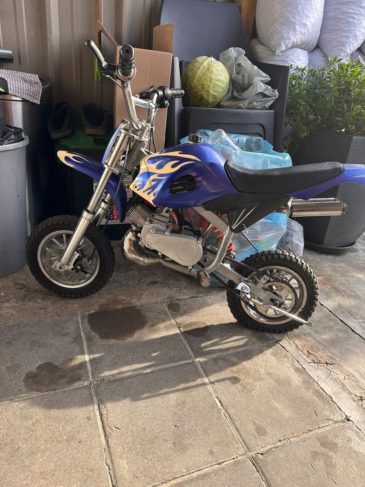 Mini cross, pocketbike 50cc, Ophalen of Verzenden, Zo goed als nieuw