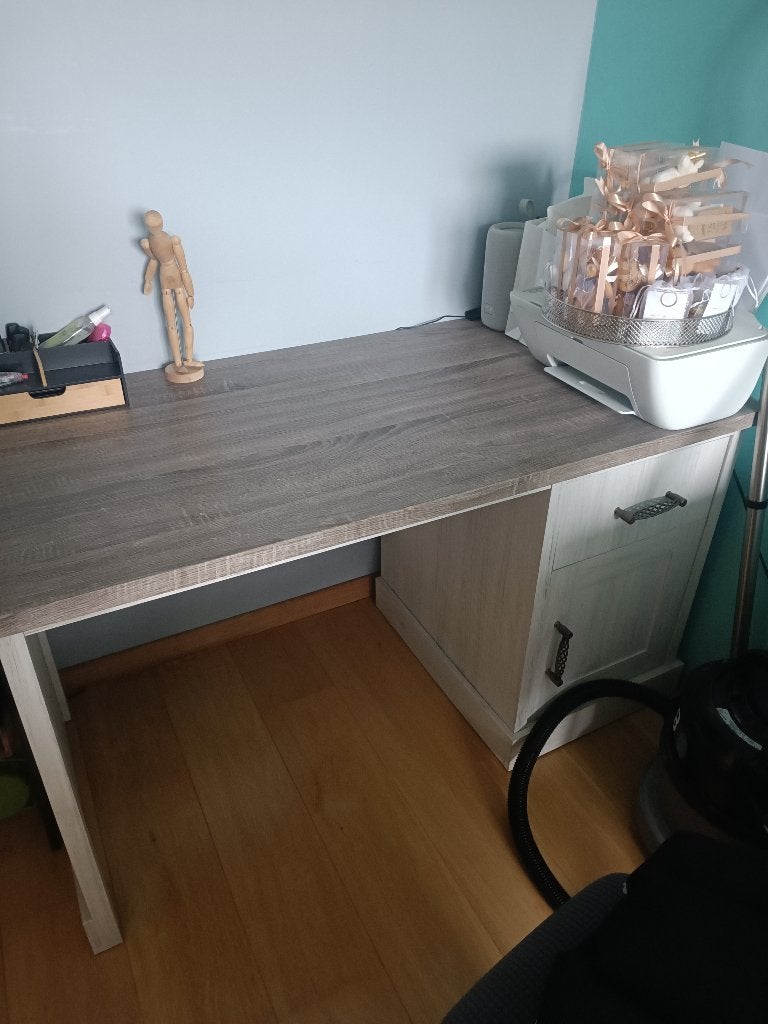 Bureau, Maison & Meubles, Autres marques, Comme neuf, Enlèvement, Brun