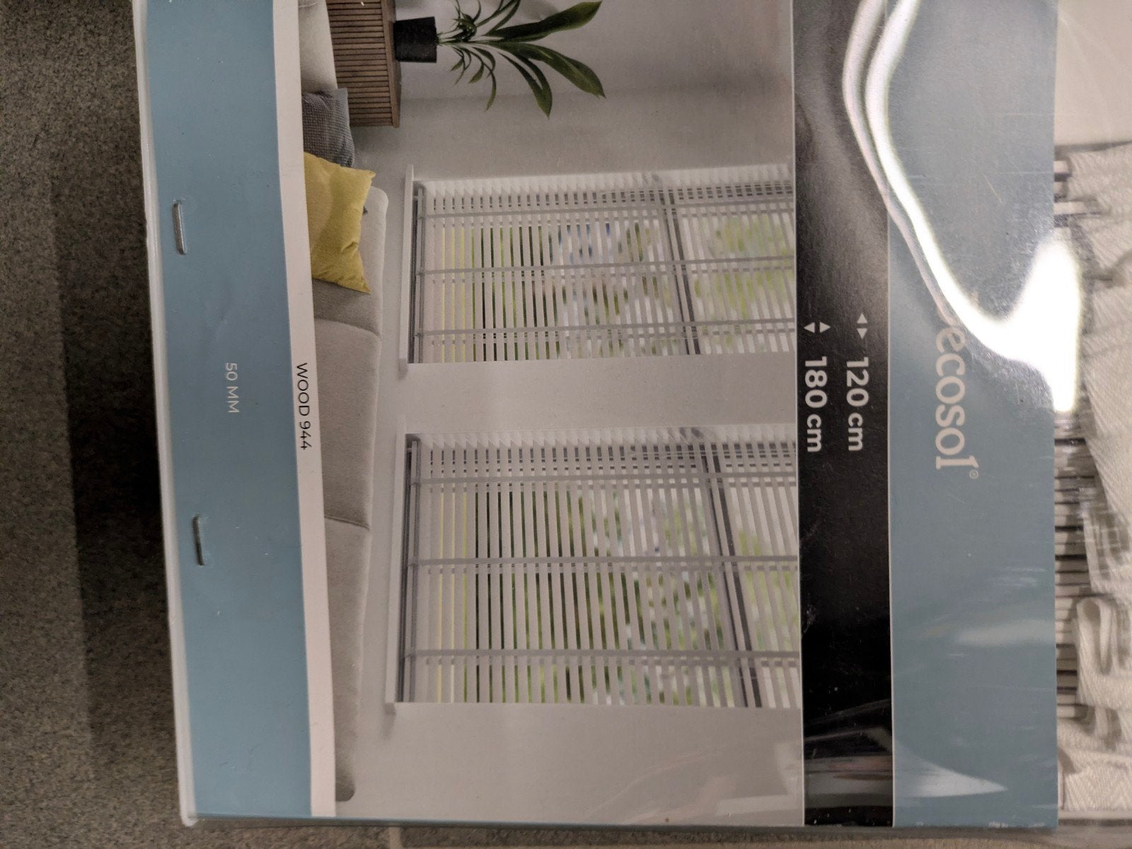Nieuwe Decosol houten lamellen wit wood 944, Huis en Inrichting, Stoffering | Gordijnen en Lamellen, Wit, Ophalen