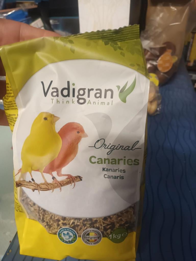 Parkiet eten te ķoop 4 zakjes van 1kg 7per zakje, Dieren en Toebehoren, Ophalen