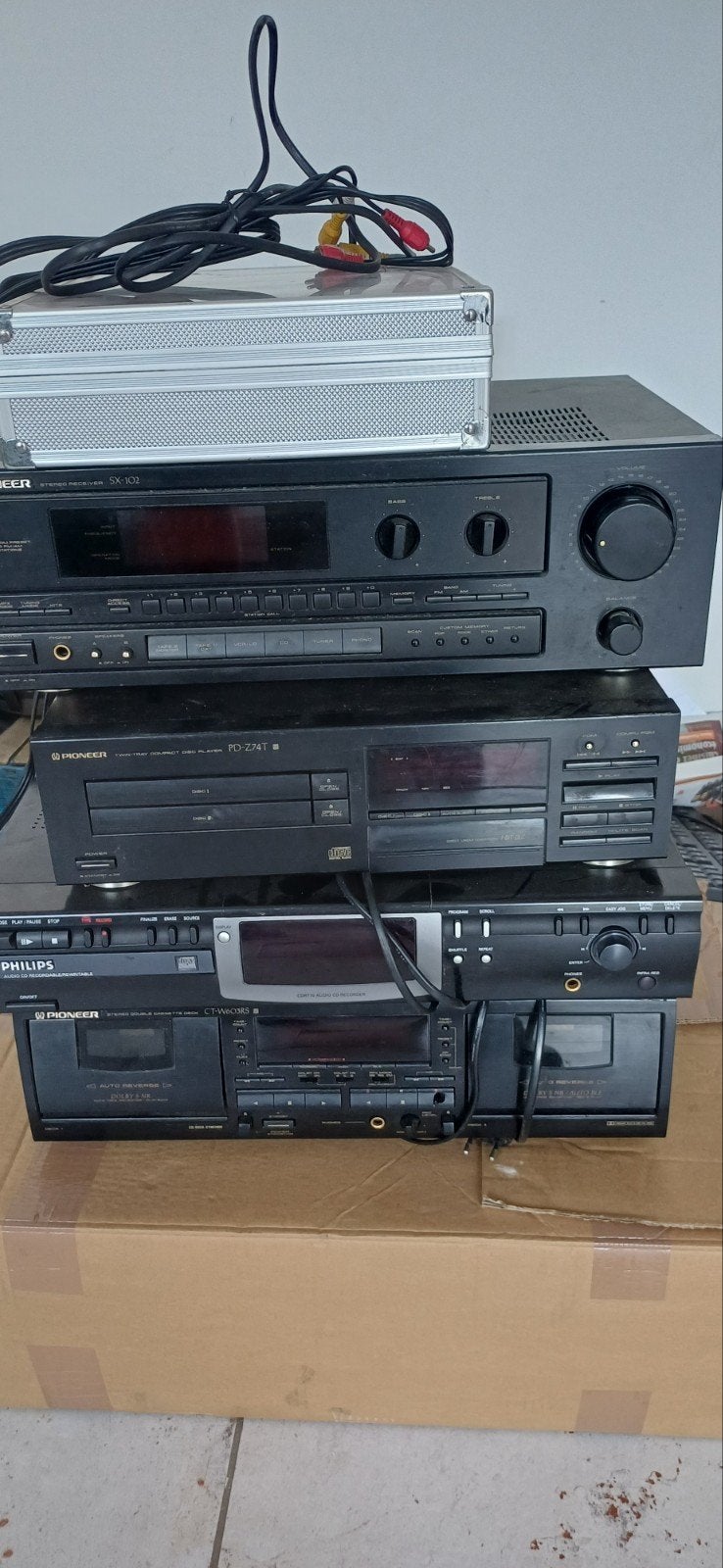 matériel audio, Ophalen, Gebruikt, Cassettedeck, Philips