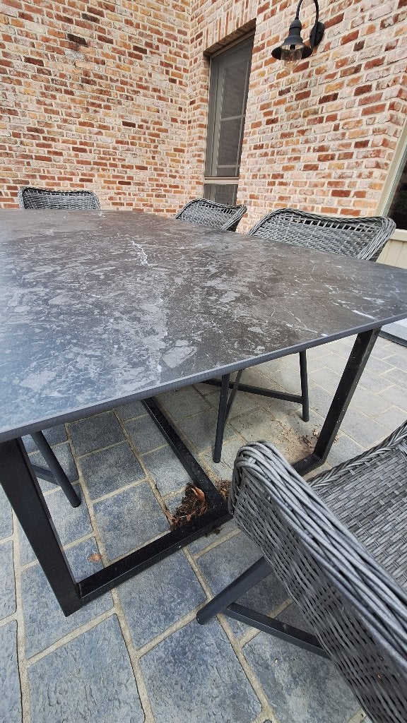 Tafelblad keramische Neolith layla, Maison & Meubles, Pièces pour table, Neuf, Strak, 200 cm ou plus, 100 à 150 cm