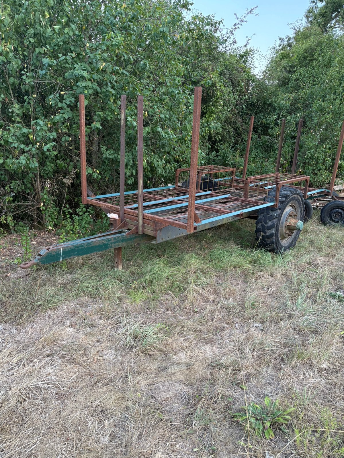 Remorque a bois 10 steres, Enlèvement