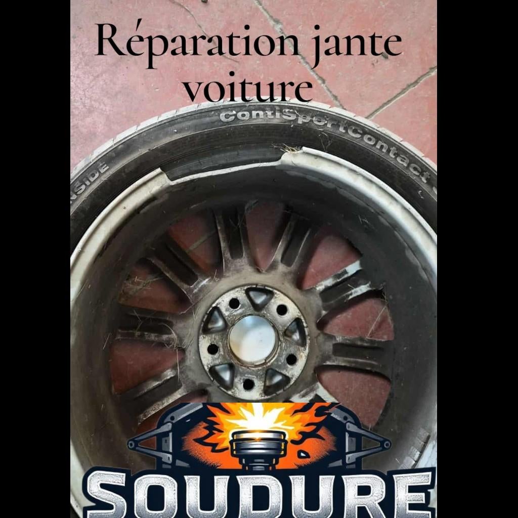 Reparatie van gebarsten velg, kraszeil, kurk