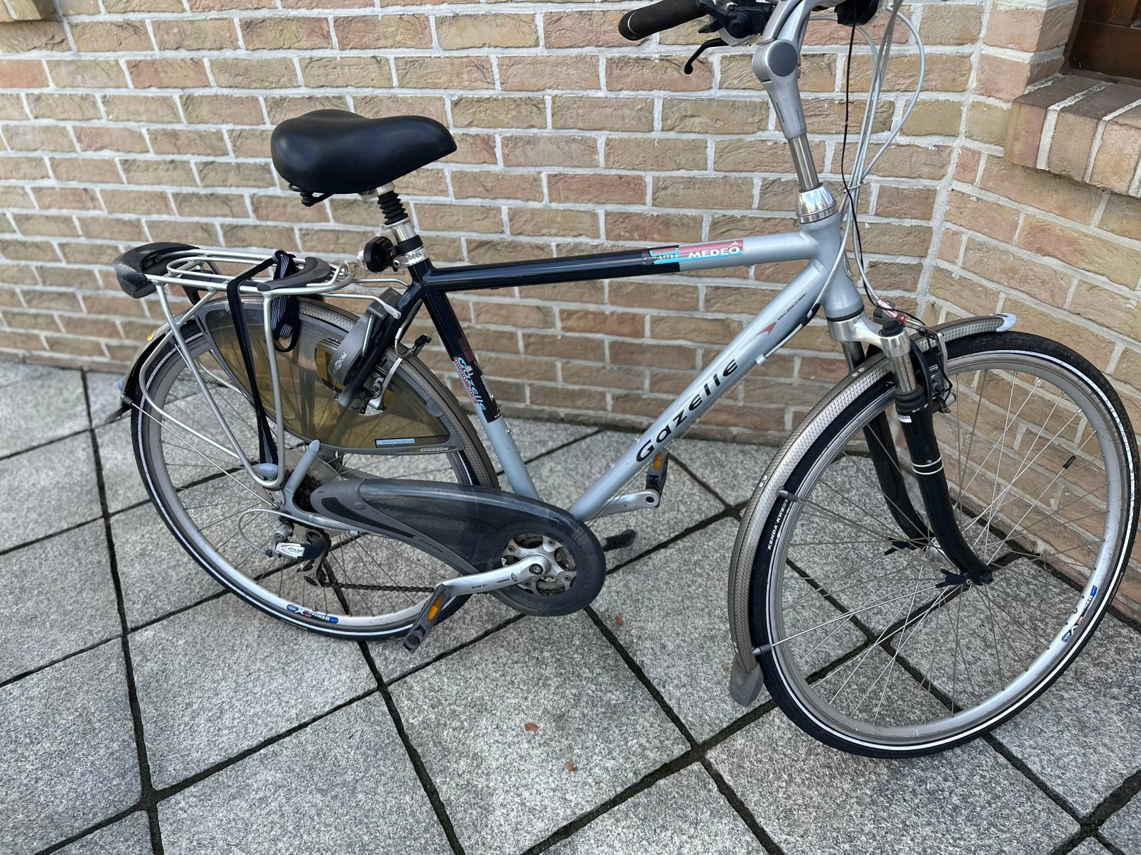 Herenfiets gazelle, Fietsen en Brommers, Ophalen, Gebruikt, Versnellingen, Gazelle