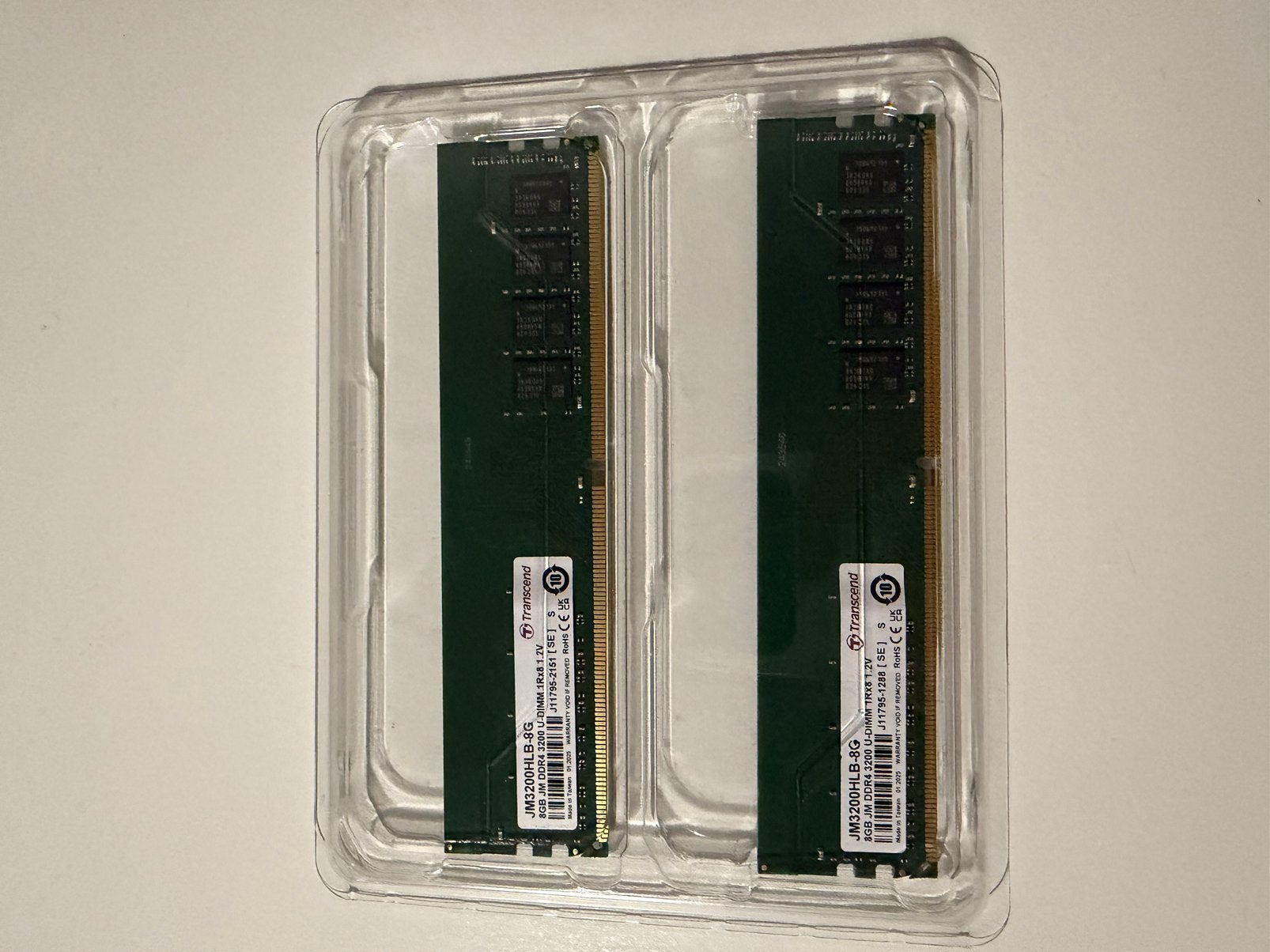 16 GB DDR4 3200 MHz ram voor desktop, Informatique & Logiciels, DDR4, Comme neuf, Enlèvement, Desktop