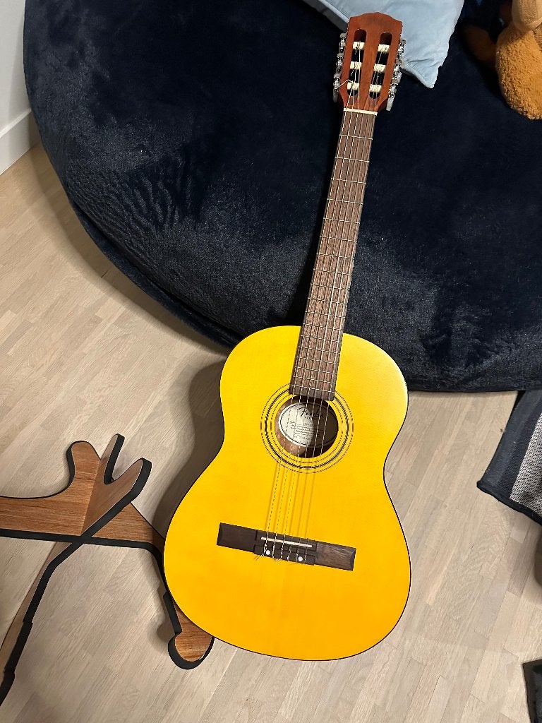 Akoestische gitaar voor kinderen Fender, Muziek en Instrumenten, Ophalen, Zo goed als nieuw, Klassieke of Spaanse gitaar