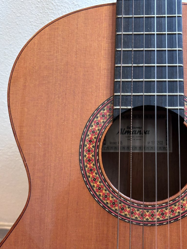 Klassieke Spaanse gitaar Almansa 435, Muziek en Instrumenten, Ophalen, Zo goed als nieuw, Klassieke of Spaanse gitaar