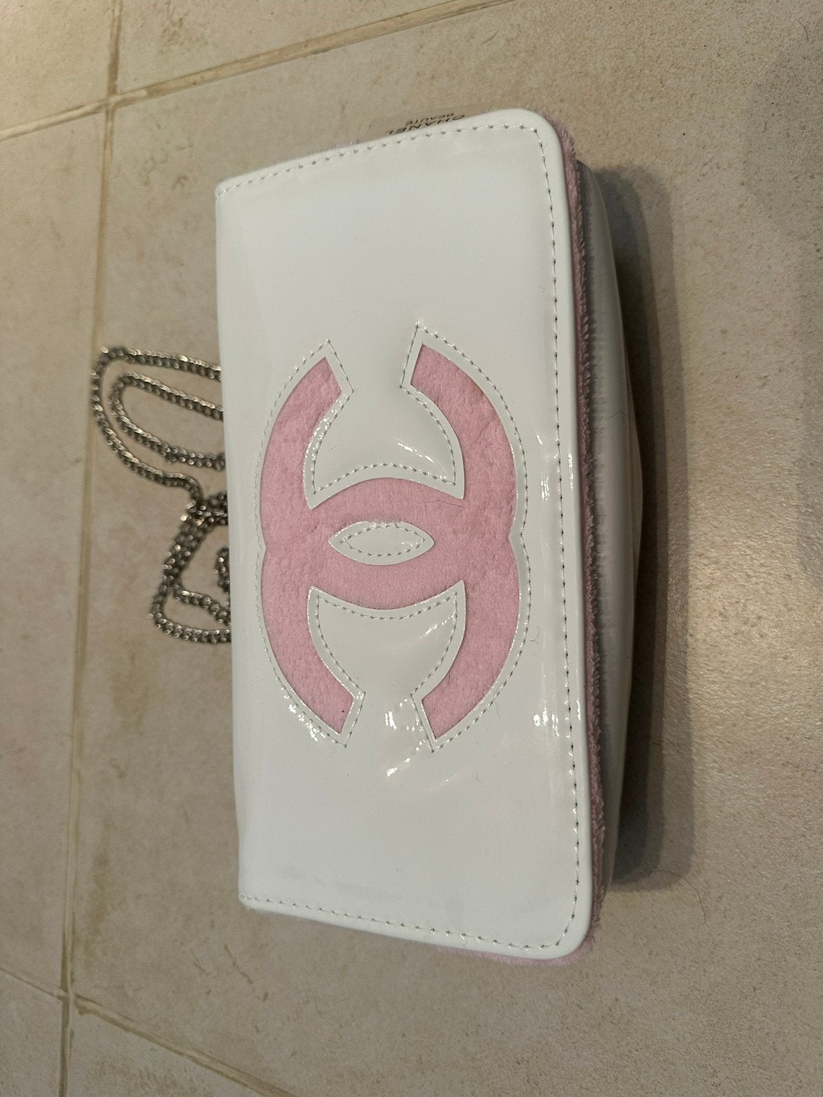 Sac à main Chanel, Enlèvement ou Envoi, Comme neuf, Blanc