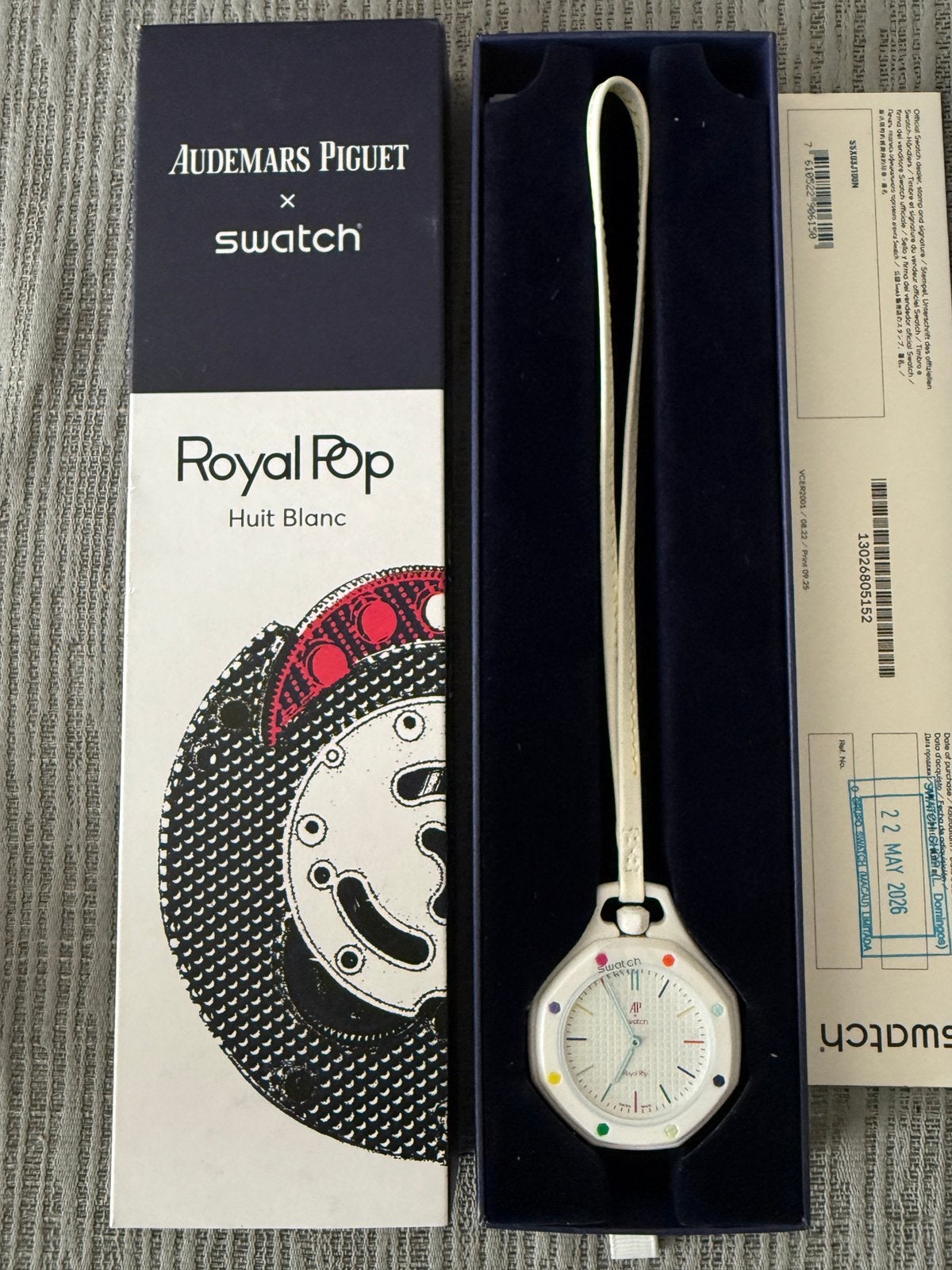 Montre Swatch Royal Pop x Audemars Piguet, Enlèvement ou Envoi, Comme neuf