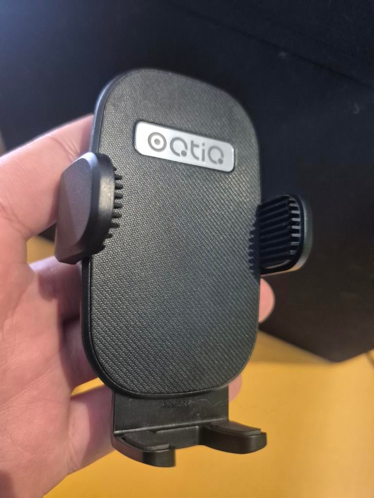 Zwarte GSM-handsfree clip voor in de auto, Telecommunicatie, Ophalen of Verzenden, Zo goed als nieuw, Auto