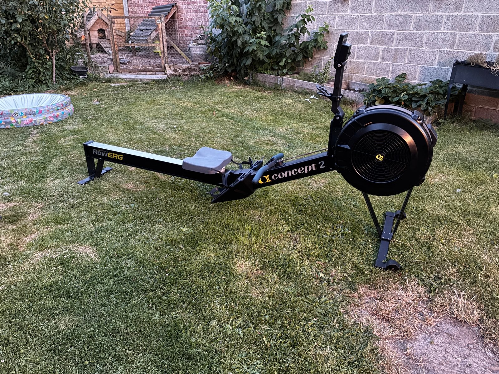 Concept 2 RowErg PM5, Sport en Fitness, Fitnessapparatuur, Ophalen, Zo goed als nieuw, Roeitrainer