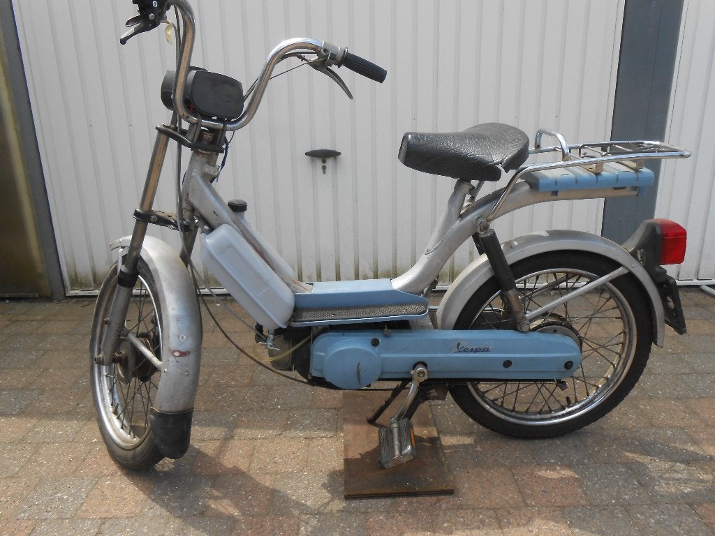 Piaggio Bravo met papieren, Fietsen en Brommers, Brommers | Vespa, Ophalen, Gebruikt, Klasse A (25 km/u), 49 cc