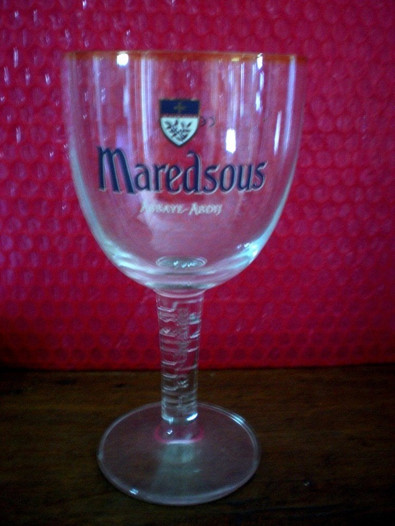 Maredsous, Enlèvement ou Envoi, Comme neuf, Verre ou Verres