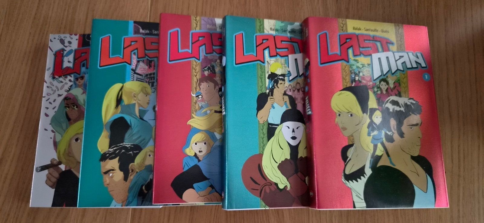 Last Man bande dessinée/manga time 1 à 5 edition spéciale, Enlèvement