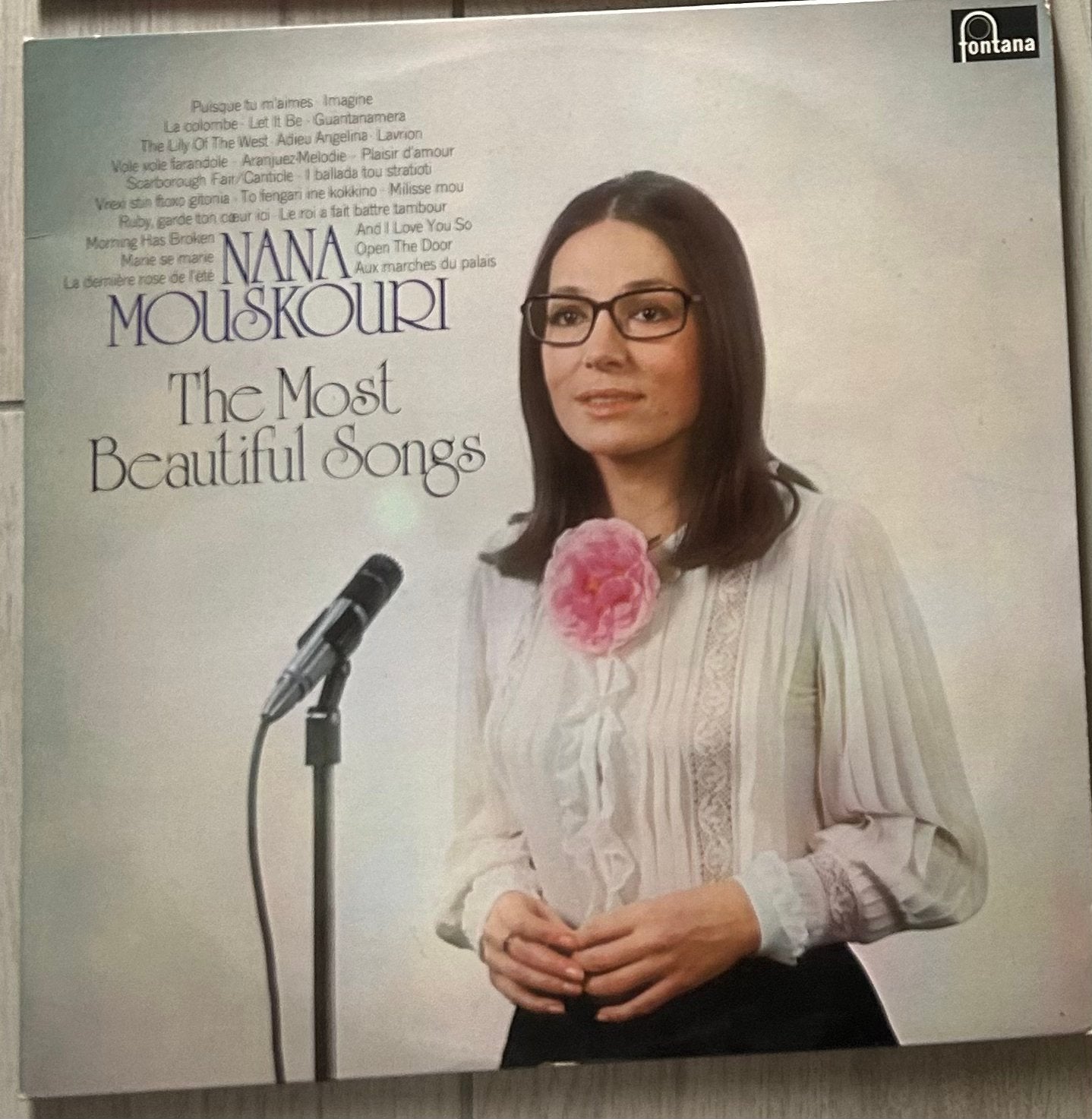 2-lp van Nana Mouscouri “The Most Beautiful Songs”, Gebruikt, Ophalen of Verzenden, 12 inch, Dubbel-LP