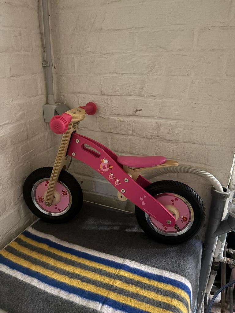 draisienne en bois Scratch Europe modèle Love Birds NEUF, Enlèvement, Neuf, Vélo d'équilibre