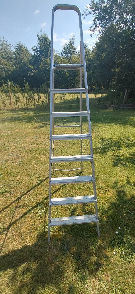 trapladder met 8 treden, Ophalen, Gebruikt, Ladder, 2 tot 4 meter