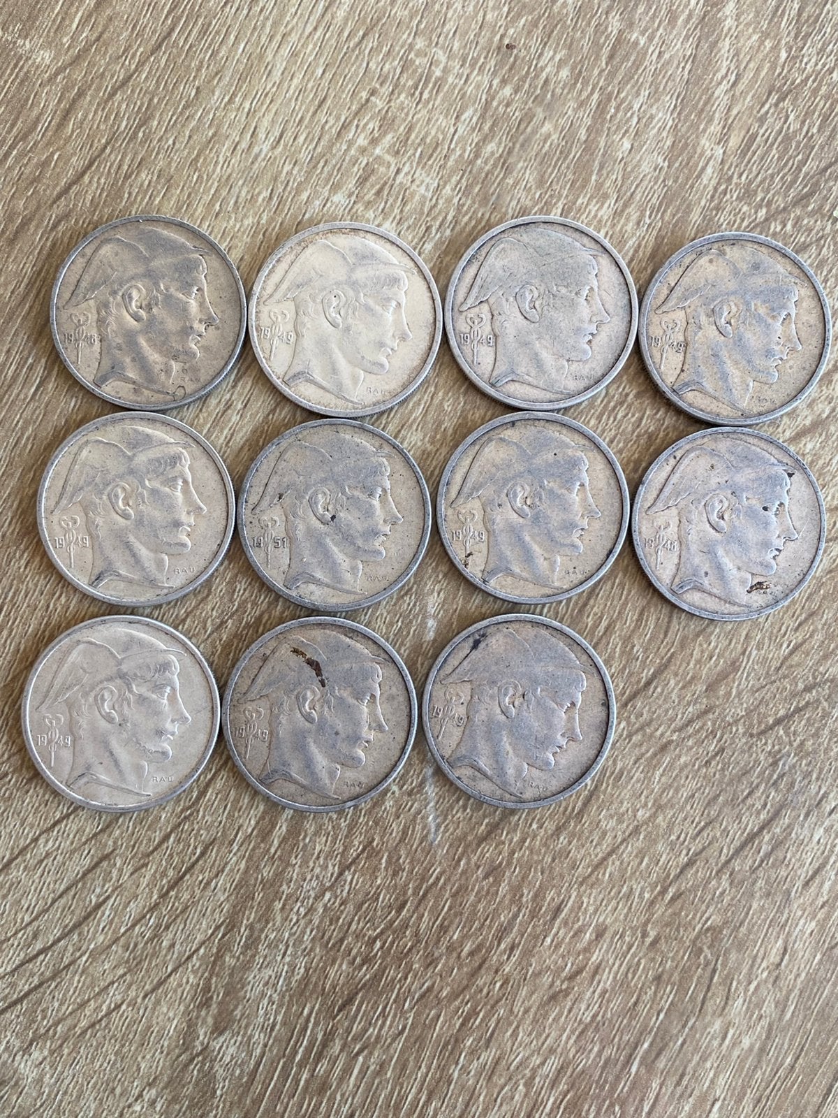 50f belgie zilver, Enlèvement ou Envoi, Monnaie