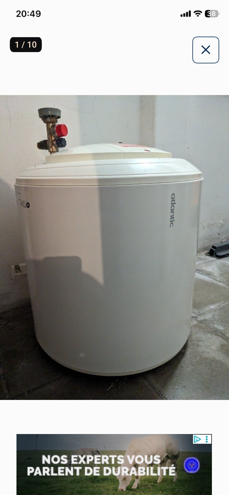 Boiler, Bricolage & Construction, Enlèvement, Boiler