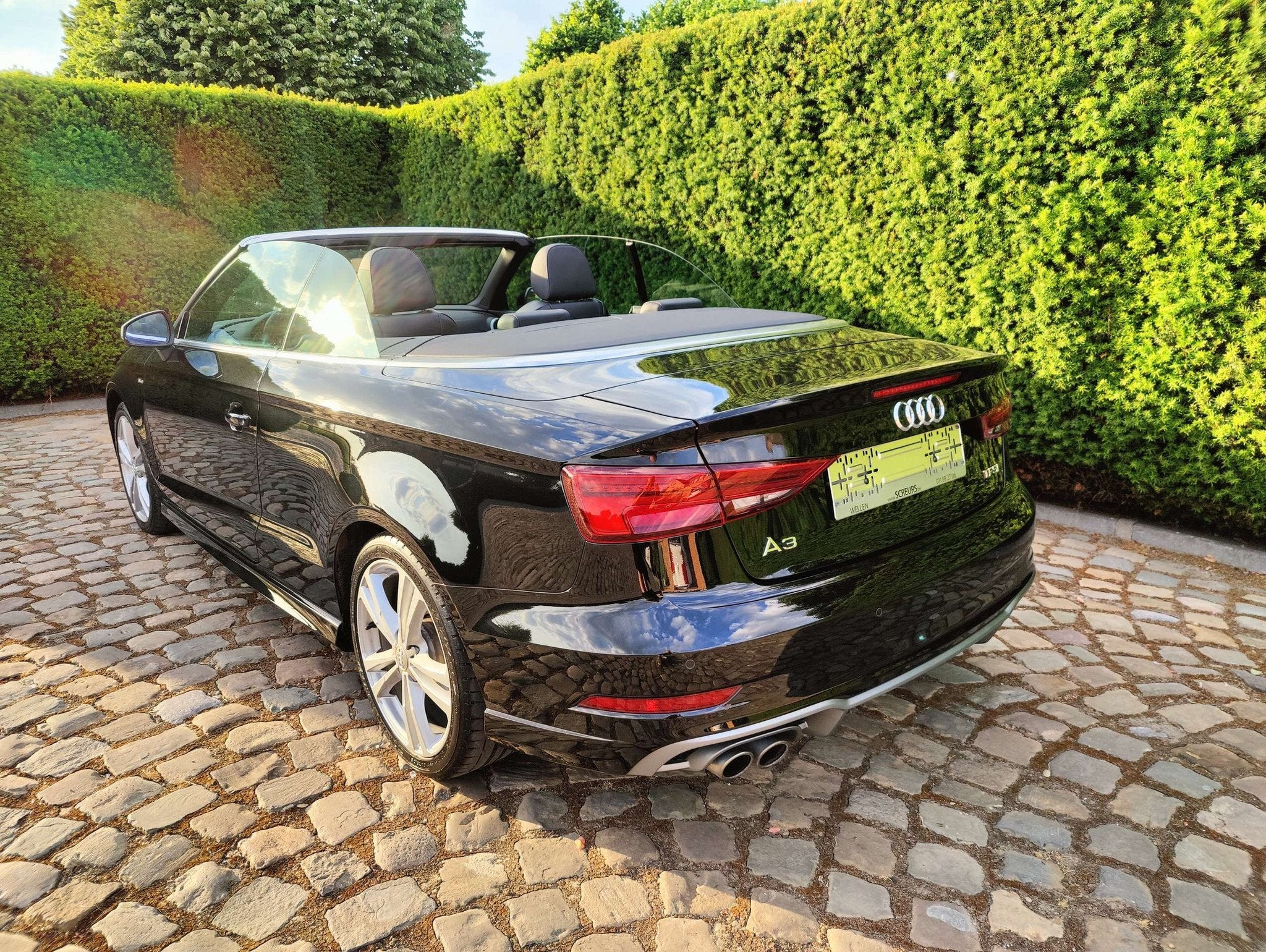 Audi A3 Cabriolet 1.5 TFSI ACT Sport S tronic S LINE, Autos, 118 g/km, Achat, Cabriolet, Alcantara