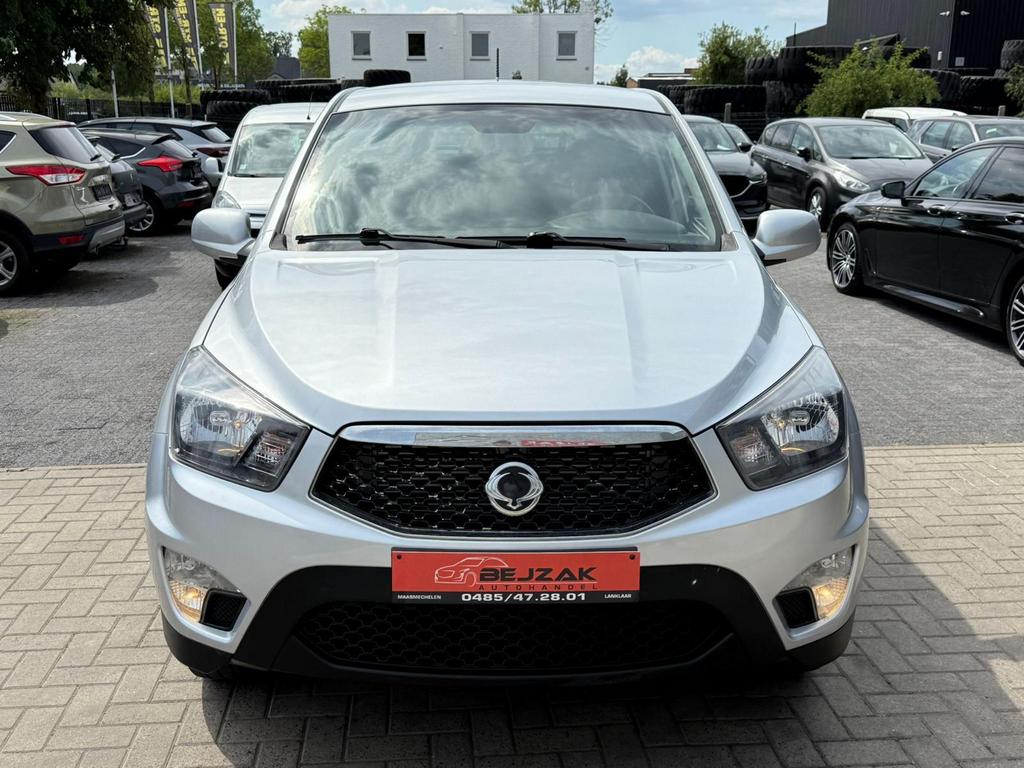 Ssangyong actyon sports 129.000km 1j garantie, Auto's, SsangYong, Euro 5, Actyon Sports, Leder, Bedrijf