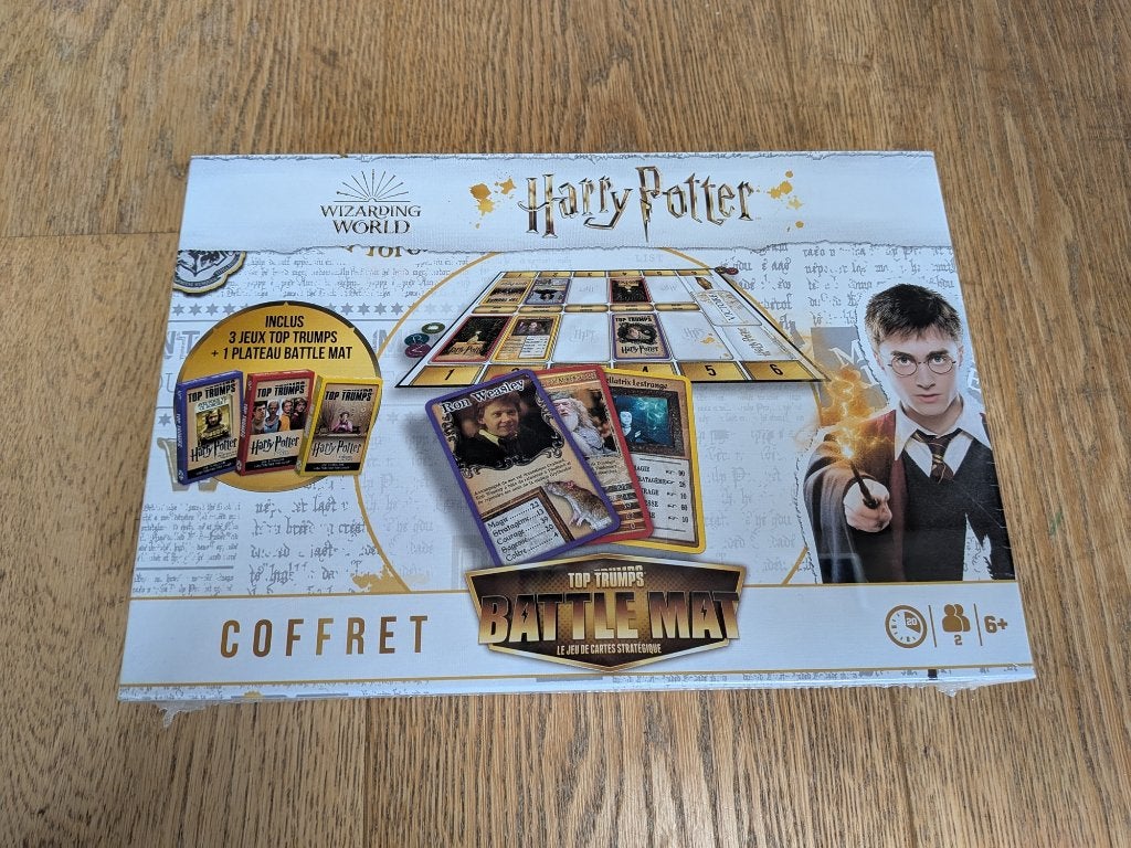 Winning Moves: jeu Harry Potter Top Trumps Battle Mat (6+), Enlèvement, Neuf