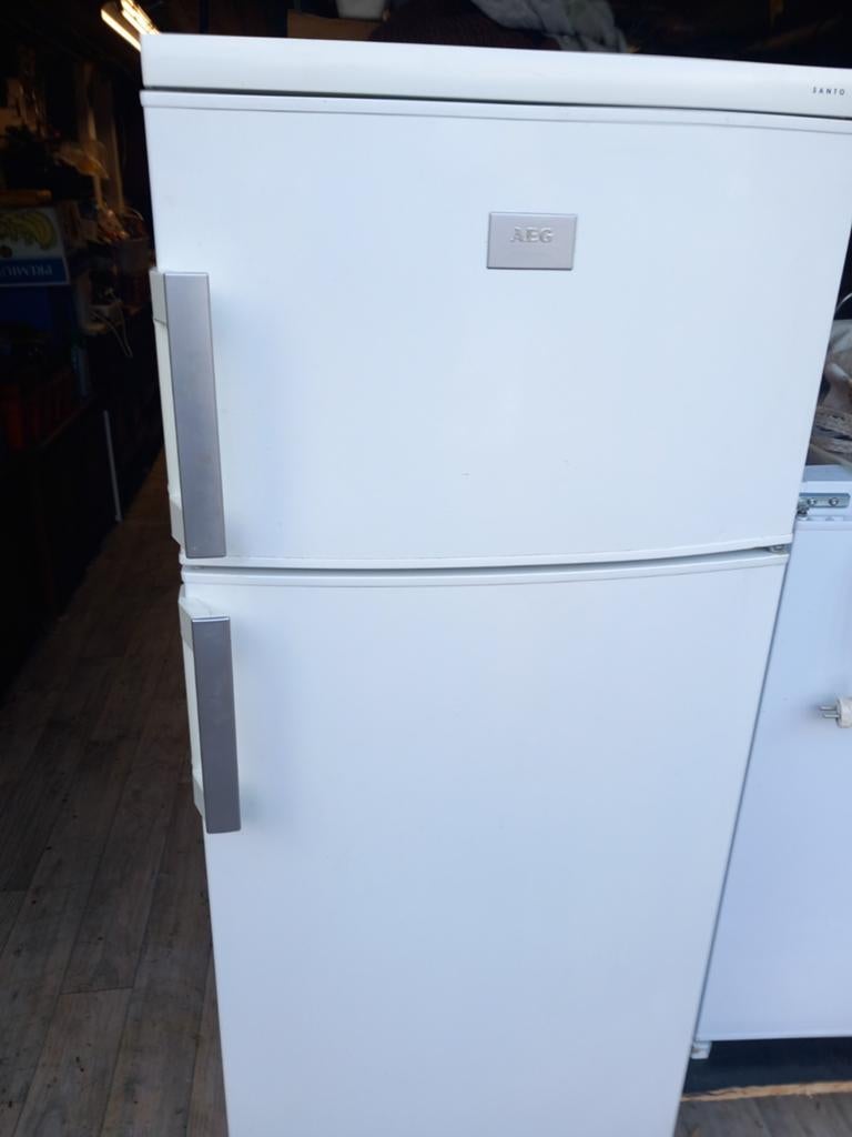 AEG combi frigo diepvries, Elektronische apparatuur, Koelkasten en IJskasten, Ophalen of Verzenden
