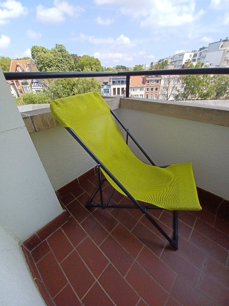 Fauteuil transat de jardin/terrasse, Jardin & Terrasse, Enlèvement, Utilisé, Pliant