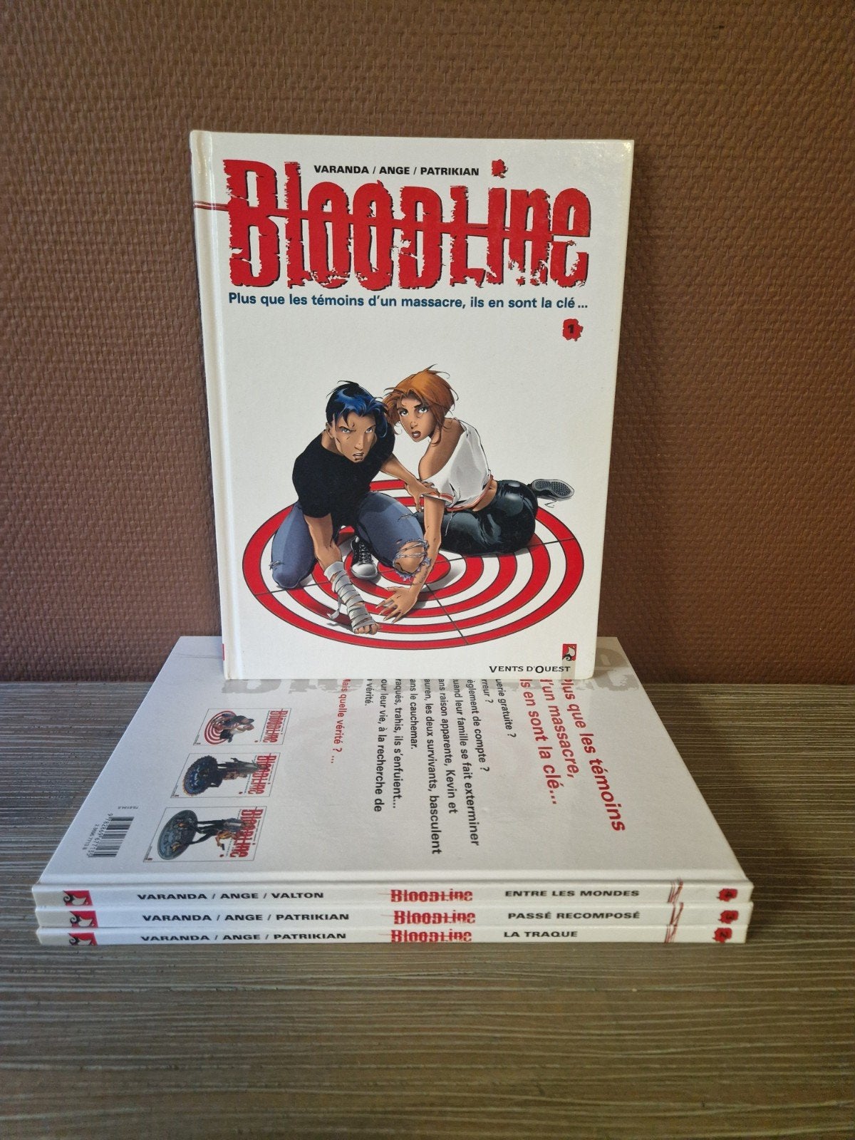 Lot de 4 bd bloodline 1 à 4, Enlèvement ou Envoi